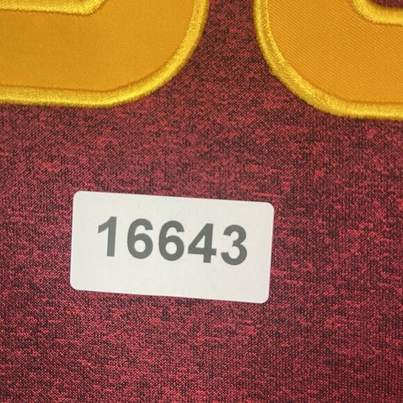 USC Pullover Mens 4XLT Red 1/4 Zip Mock Neck Pockets USC Trojans University Logo - Picture 12 of 12